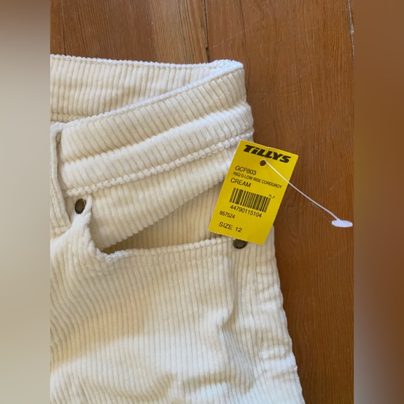 Cream Cord Jeans - Picture 3 of 4